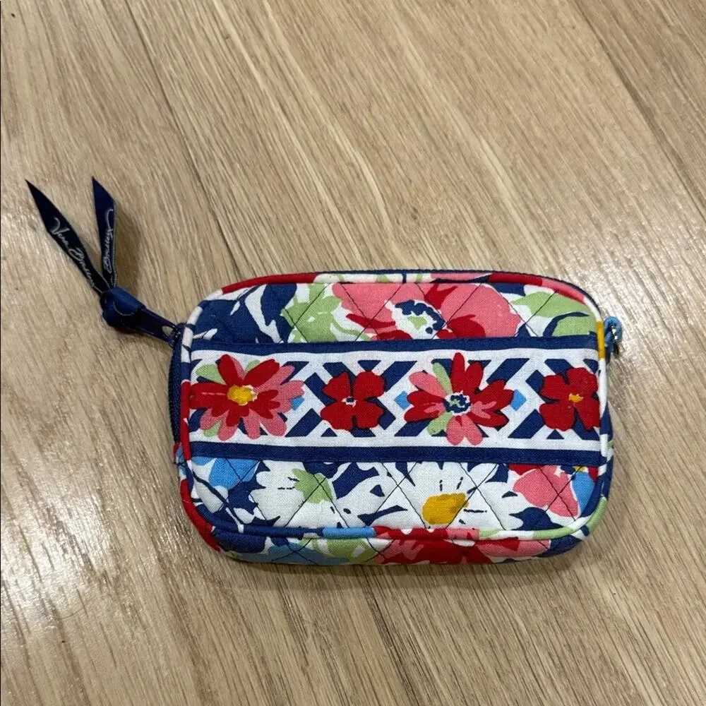 Vera Bradley Quilted Cotton Wallet in Retired Summer Cottage Pattern
